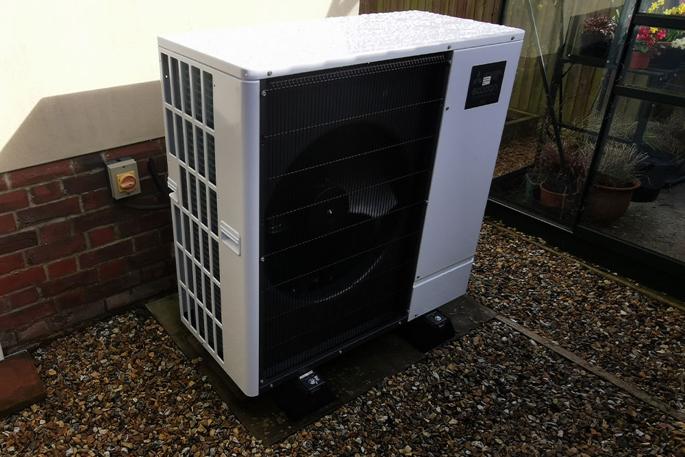 6KW Ecodan ASHP Replacement Installation, Suffolk