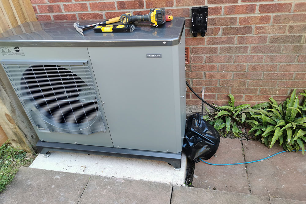 8KW NIBE ASHP and Bespoke Cylinder Installation
