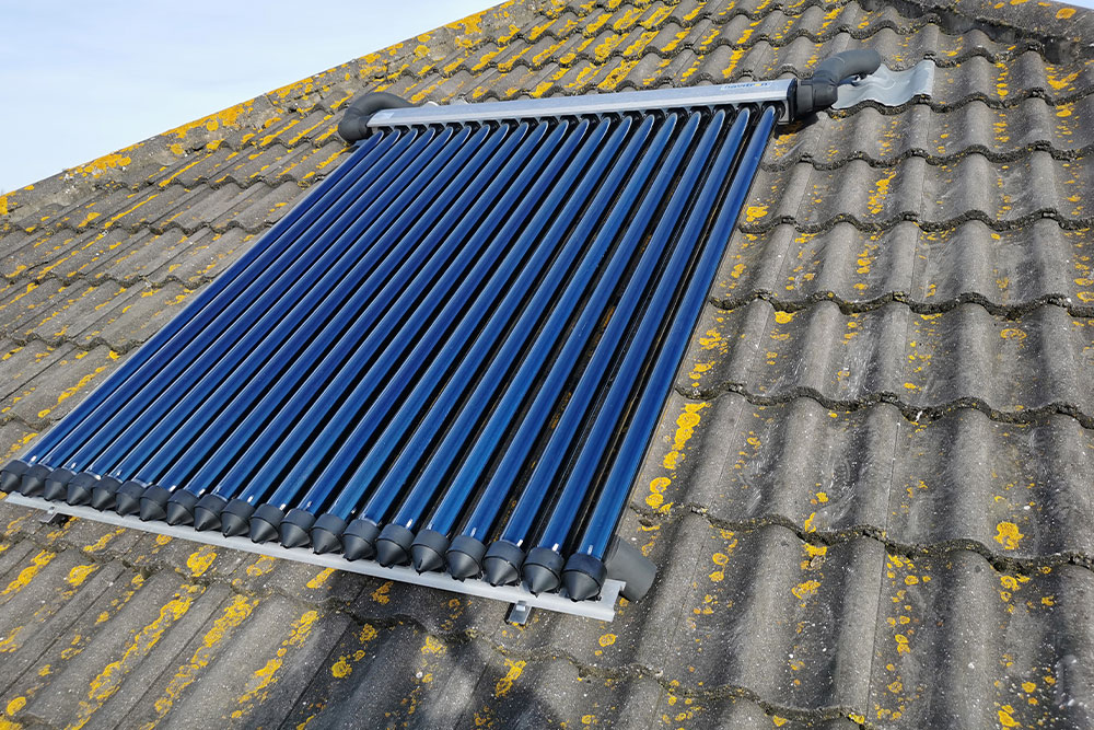 Solar Thermal Installation, Harwich, Essex