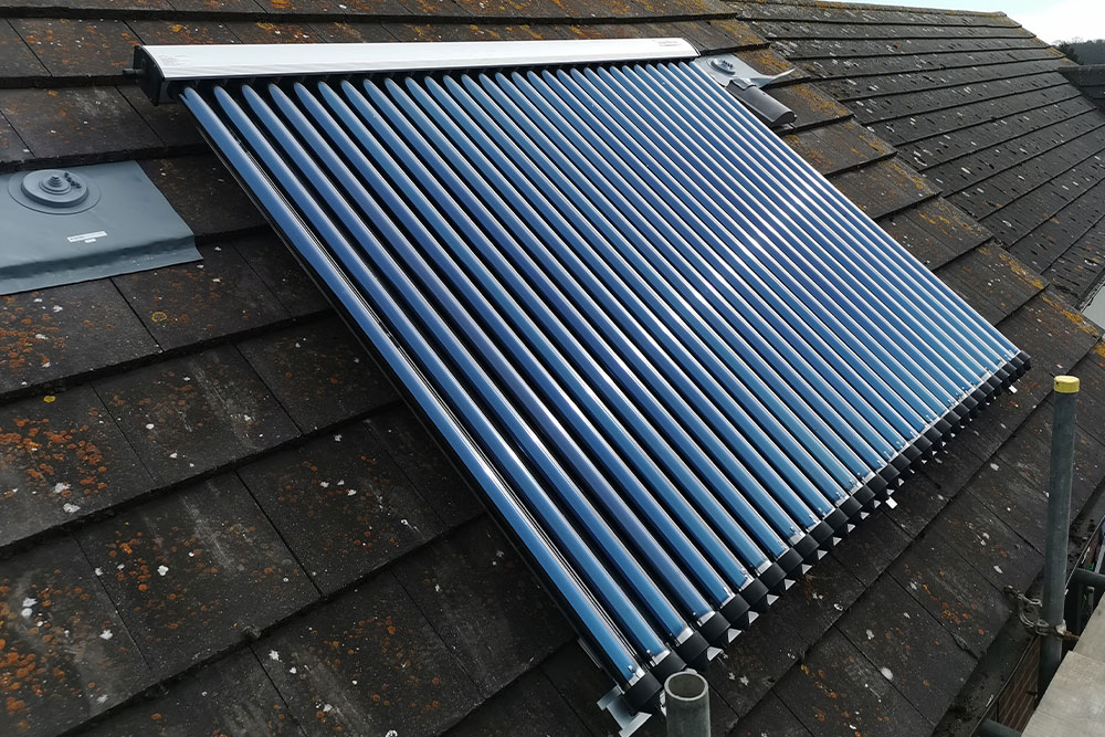 Solar Thermal Installation, Suffolk