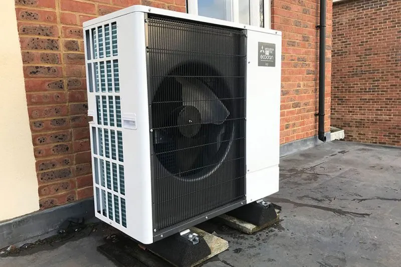Energie Solutions - 6KW Ecodan Air Source Heat Pump Installation In A New Build Surrey