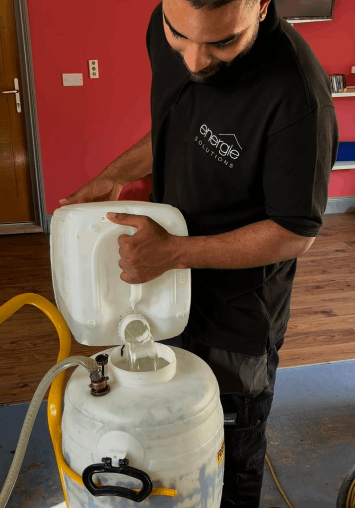 Changing the Solar Thermal Heat Transfer Fluid vs Topping It Up